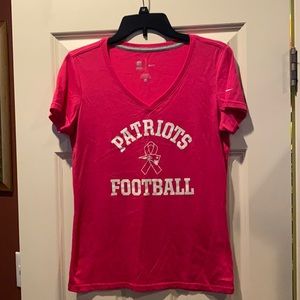 NE Patriots Nike, NFL Breast Cancer logo, NEW